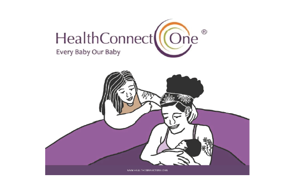 Logo: Health Connect One, Every Baby Our Baby